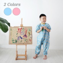 (반팔)드로잉 써클 유아동 전신 미술가운/2colors