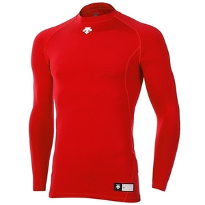 [70%세일특가][데상트]S5321ZPC01 RED0 라운드 긴팔 언더셔츠(레드)
