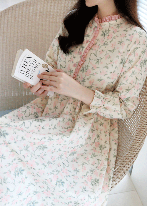 Maternity*Sade Flower Pajamas