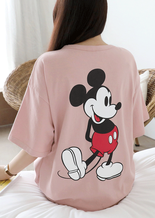 Maternity clothes*Disney Genuine Short-sleeved Mickey One Piece Breastfeeding