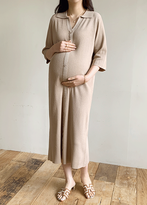 孕妇装、针织连衣裙