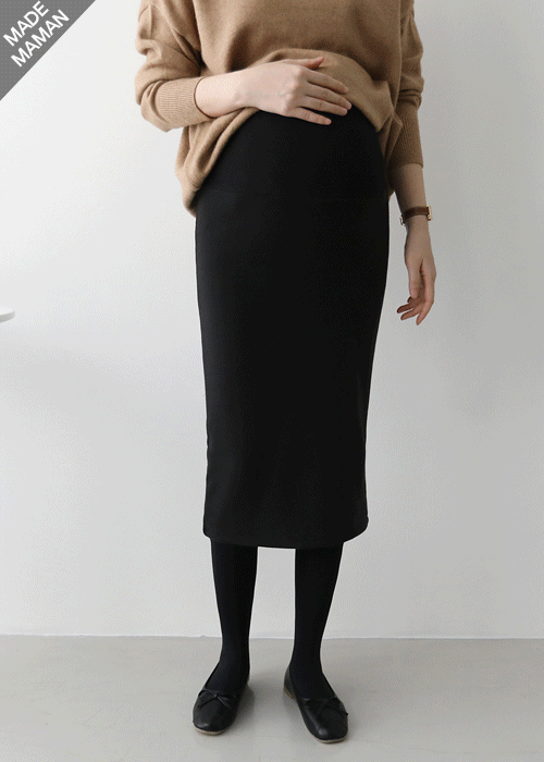 Maternity wear*Basic mink skirt Mink lining LXL 2 sizes