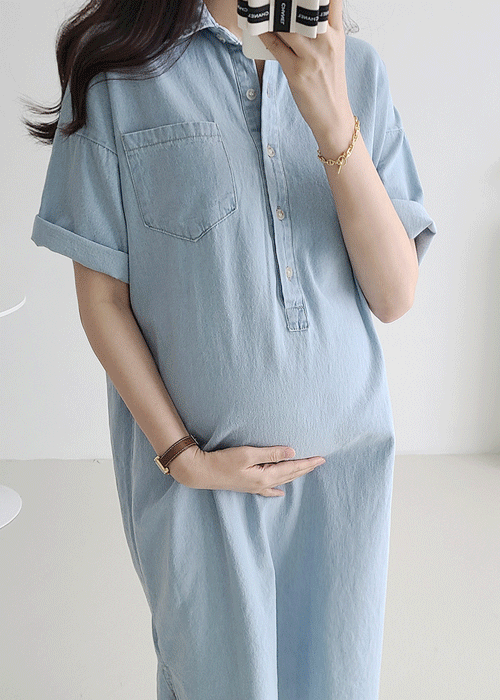 Pregnant woman*Milk Cheong Dress