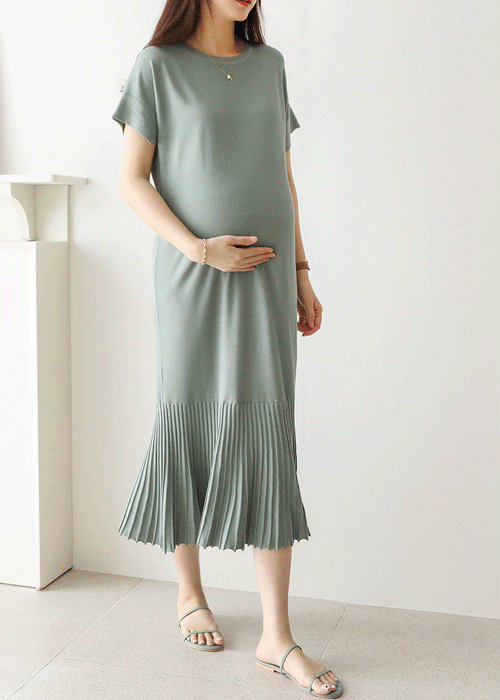 孕妇装*针织连衣裙