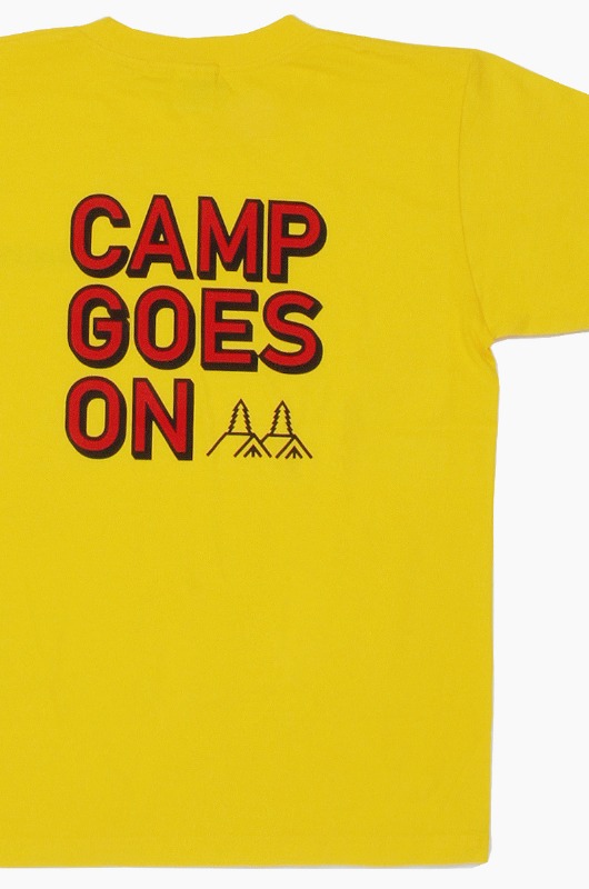 GO OUT Camp Goes On S/S Gold