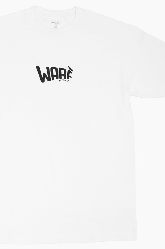 WARF Mfg Puff Logo S/S White