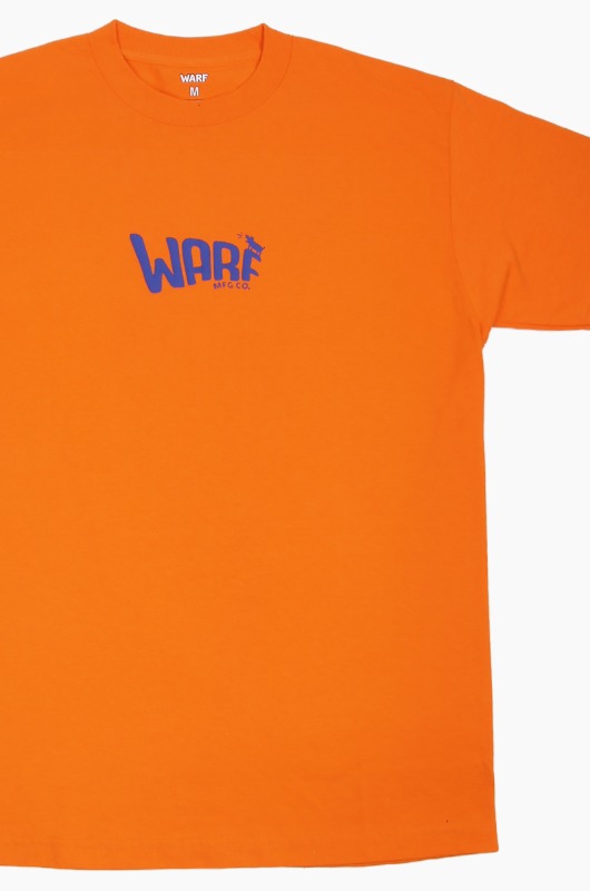 WARF Mfg Puff Logo S/S Orange