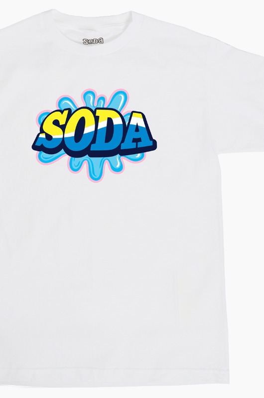 DJ SODA Waterbomb Soda S/S White