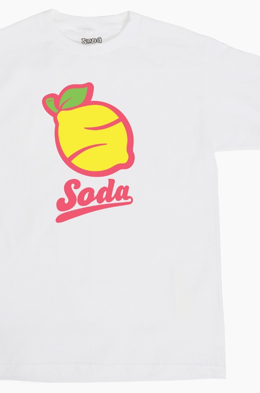 DJ SODA Lemon Soda S/S White