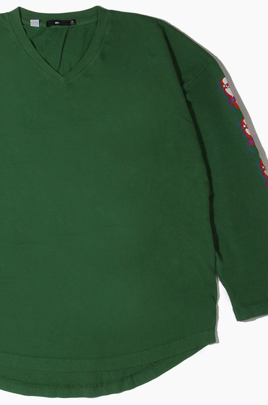 OBEY Can You Feel It l/s Green