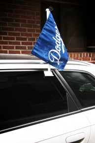 MLB LA Dodgers Car Flag