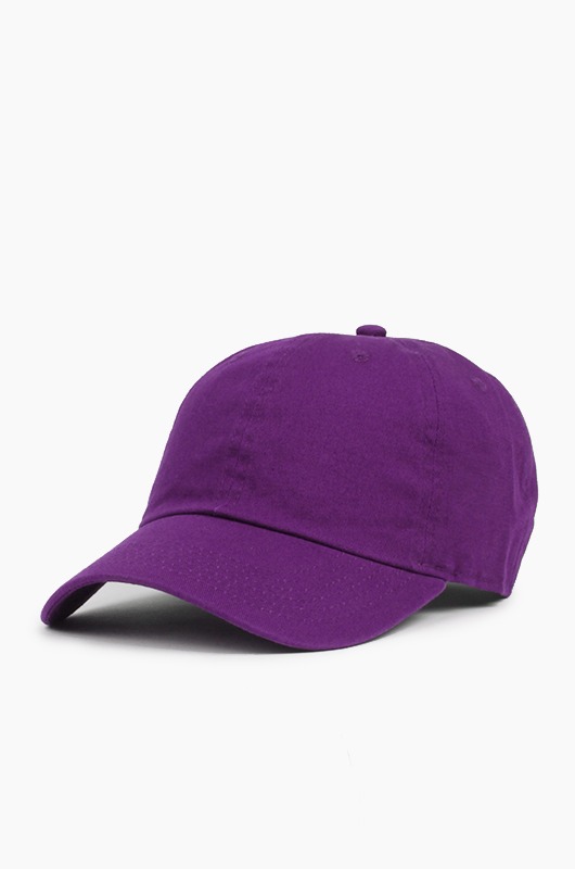 NEWHATTAN Cotton Ballcap Purple