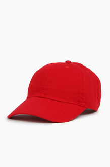 NEWHATTAN Cotton Ballcap Red