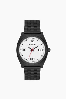 NIXON Time Teller Corp Black/White