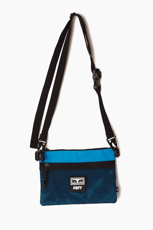 OBEY Conditions Side Bag Pure Teal