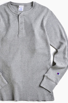 CHAMPION (JAPAN)<br> Henley Thermal l/s Grey
