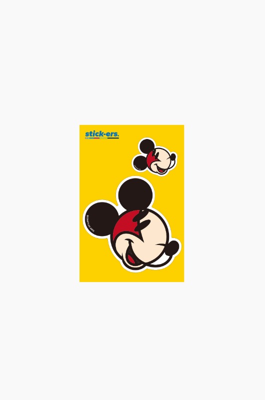 FRESHCUT<BR> Mickey Mouse Sticker Small 011
