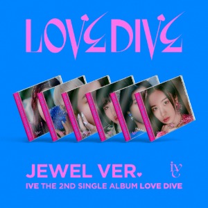 IVE (아이브) - 싱글 2집 [LOVE DIVE] (Jewel Ver.) (6종 중 1종 랜덤)