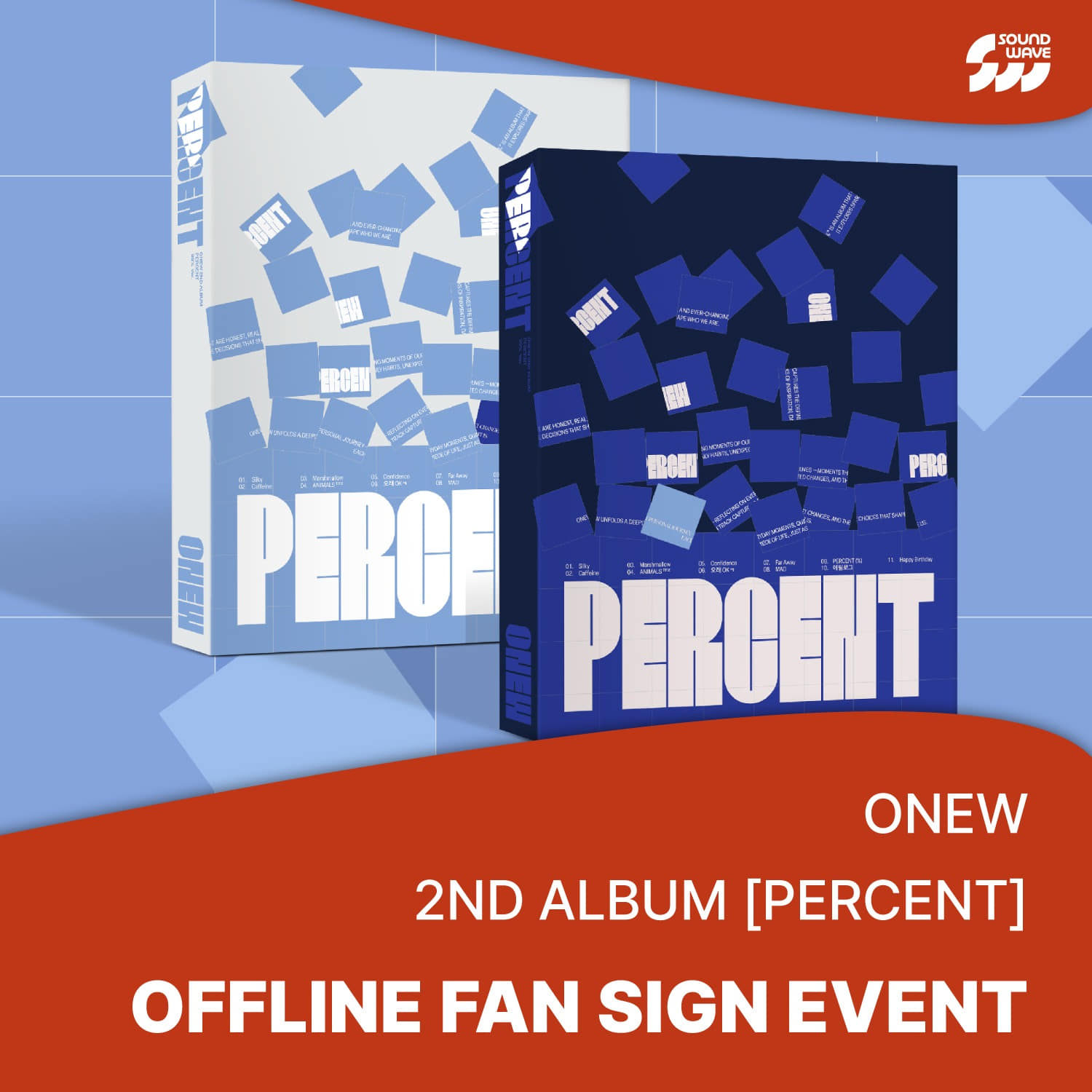 [0725 대면] 온유(ONEW) - 정규앨범2집 PERCENT (Photobook Ver.) (2종 중 1종 랜덤) **미공개 셀카 포토카드 B ver. 2종 중 1종 랜덤 증정-thumbnail