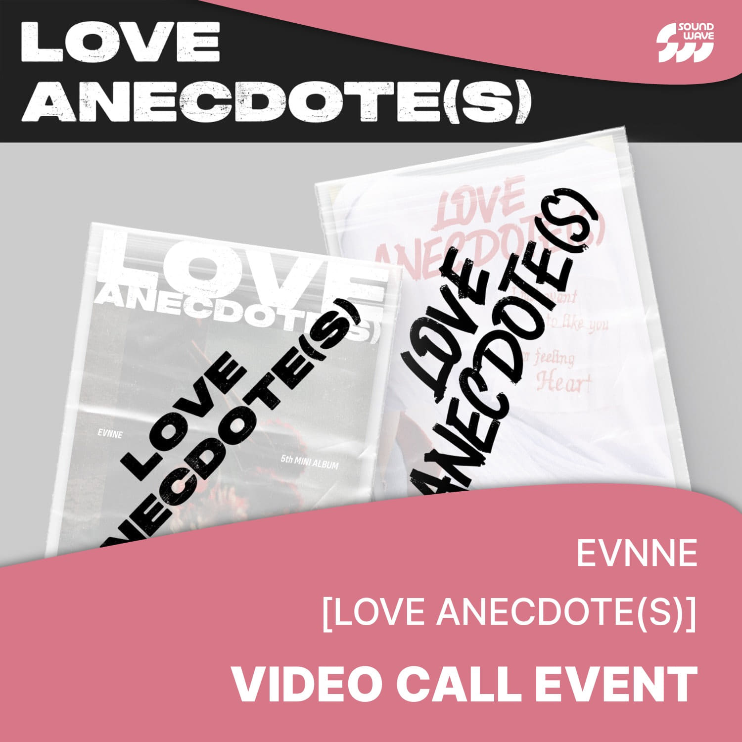 [1122 영통] 이븐(EVNNE) - [LOVE ANECDOTE(S)] (2종 중 1종 랜덤) **미공개 셀카 포토카드 옆에 ver. 7종 중 1종 랜덤 증정-thumbnail