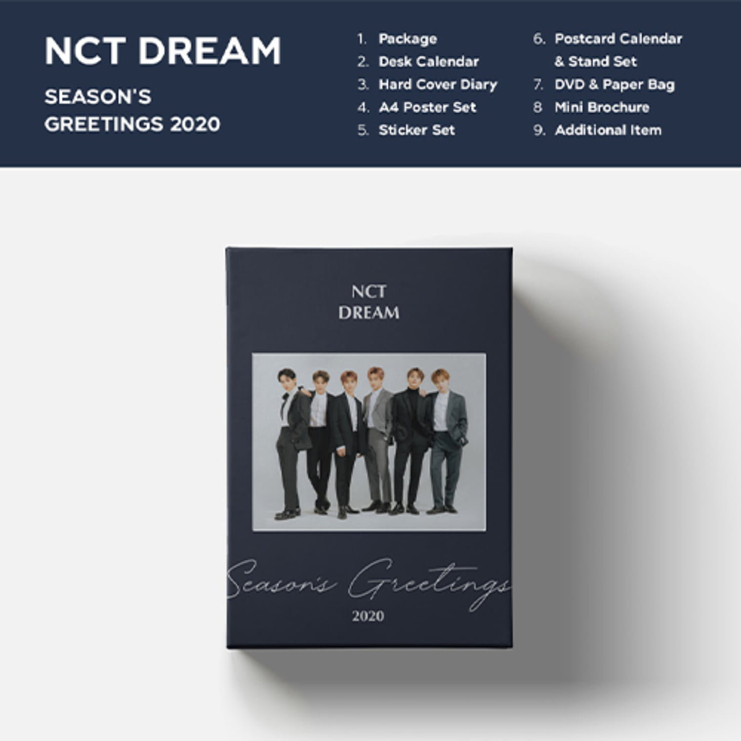 NCT DREAM(엔시티 드림) - [2020 시즌그리팅(SEASON&#039;S GREETINGS 2020)]