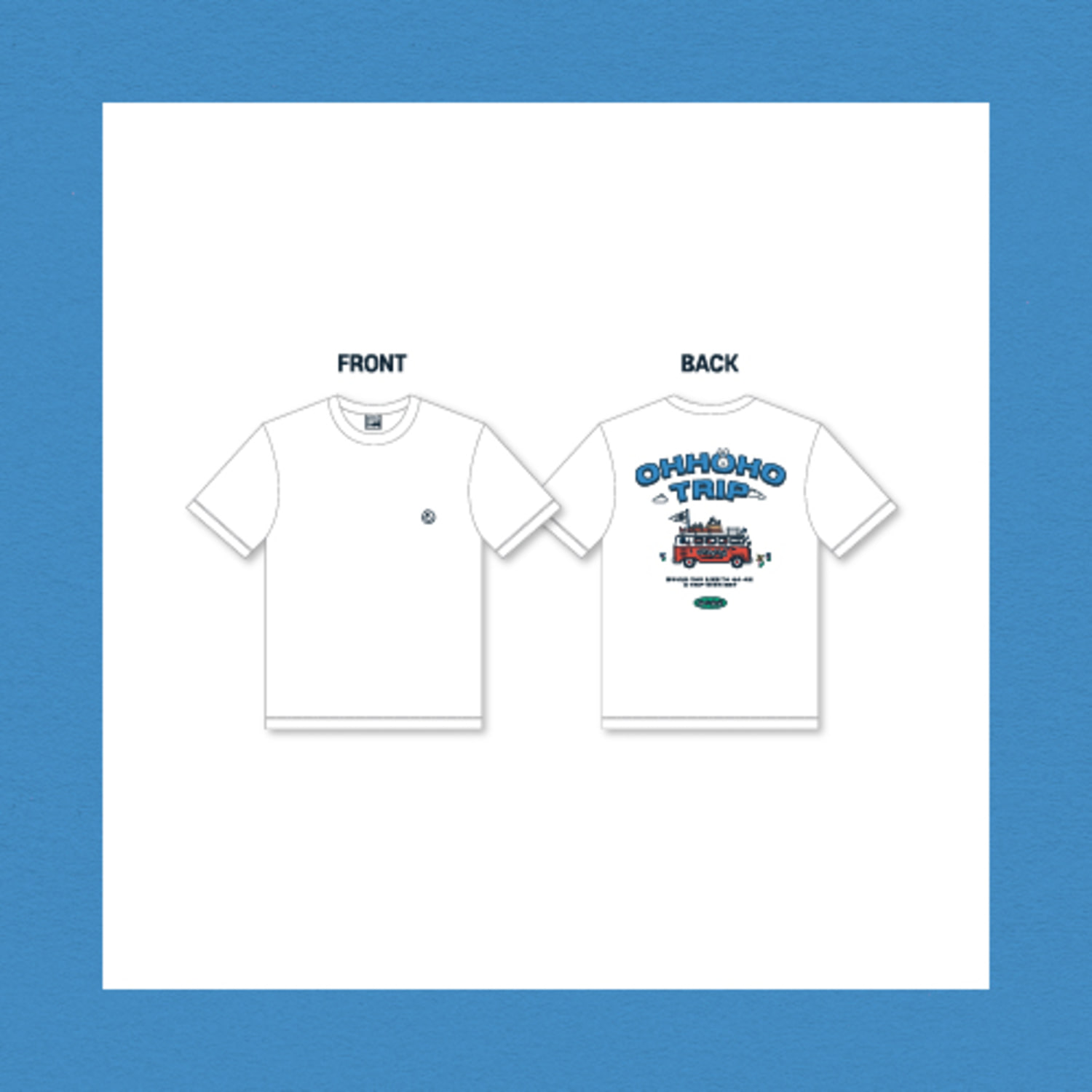 원호(WONHO) [OHHOHO TRIP] OFFICIAL MD - 티셔츠 T-SHIRT