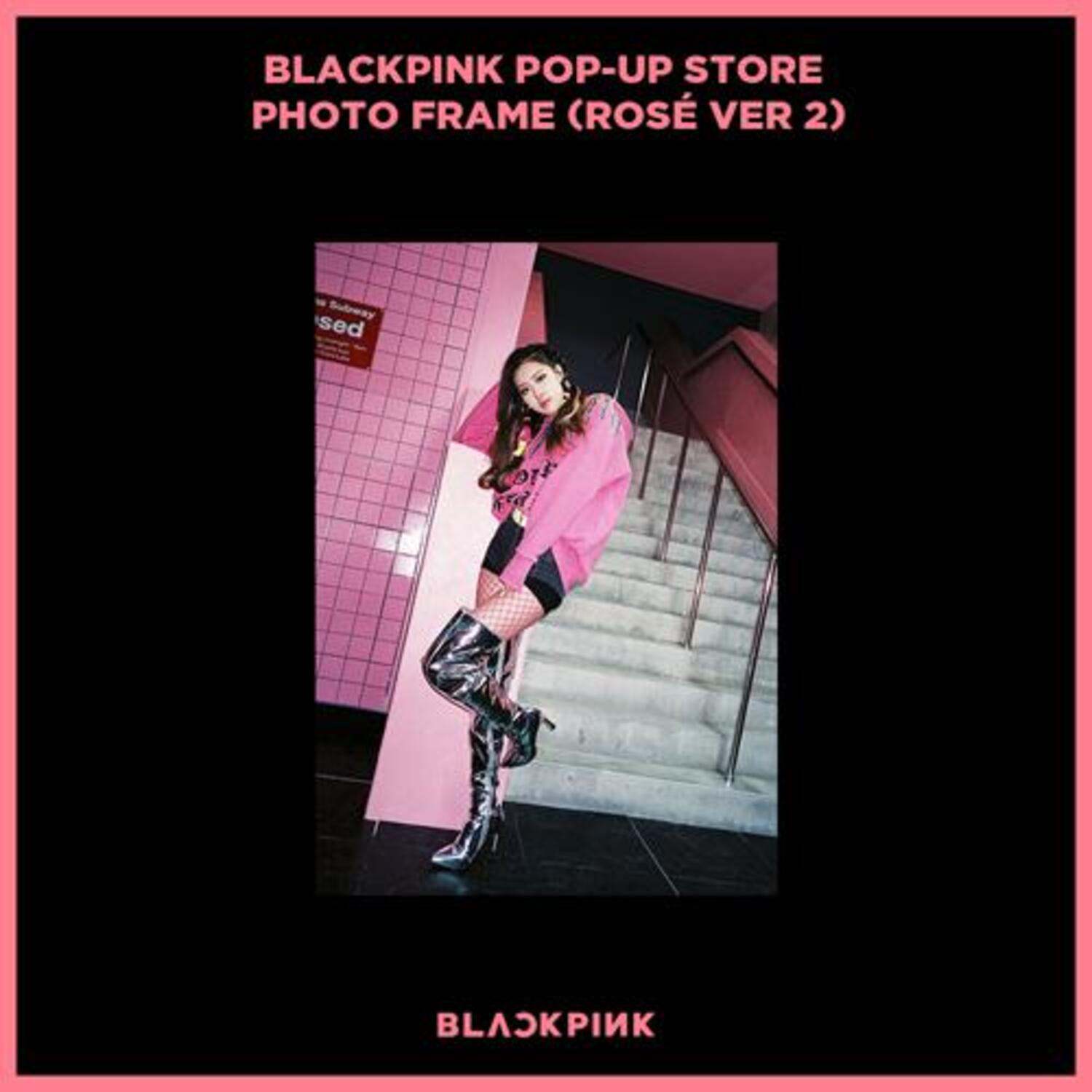 블랙핑크 (BLACKPINK) - BLACKPINK POP-UP STORE PHOTO FRAME (ROSE VER 2)
