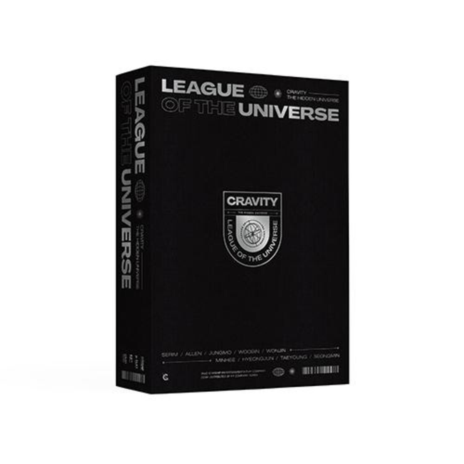 크래비티 (CRAVITY) - [LEAGUE OF THE UNIVERSE] DVD