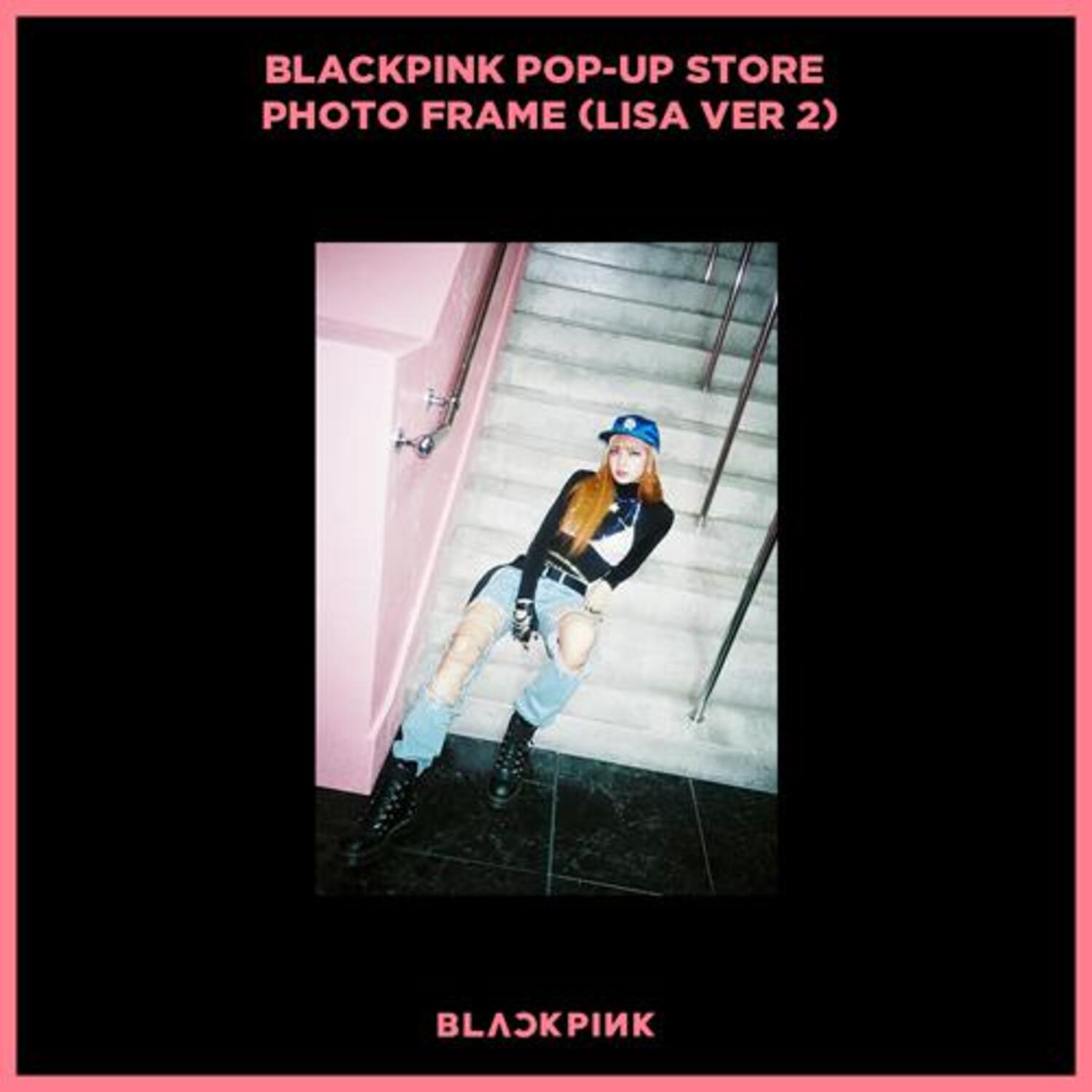 블랙핑크 (BLACKPINK) - BLACKPINK POP-UP STORE PHOTO FRAME (LISA VER 2)