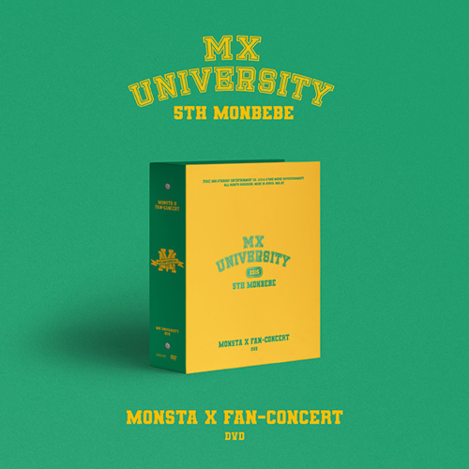 [교환반품불가] 몬스타엑스(MONSTA X) - MONSTA X 2021 FAN-CONCERT [MX UNIVERSITY] DVD