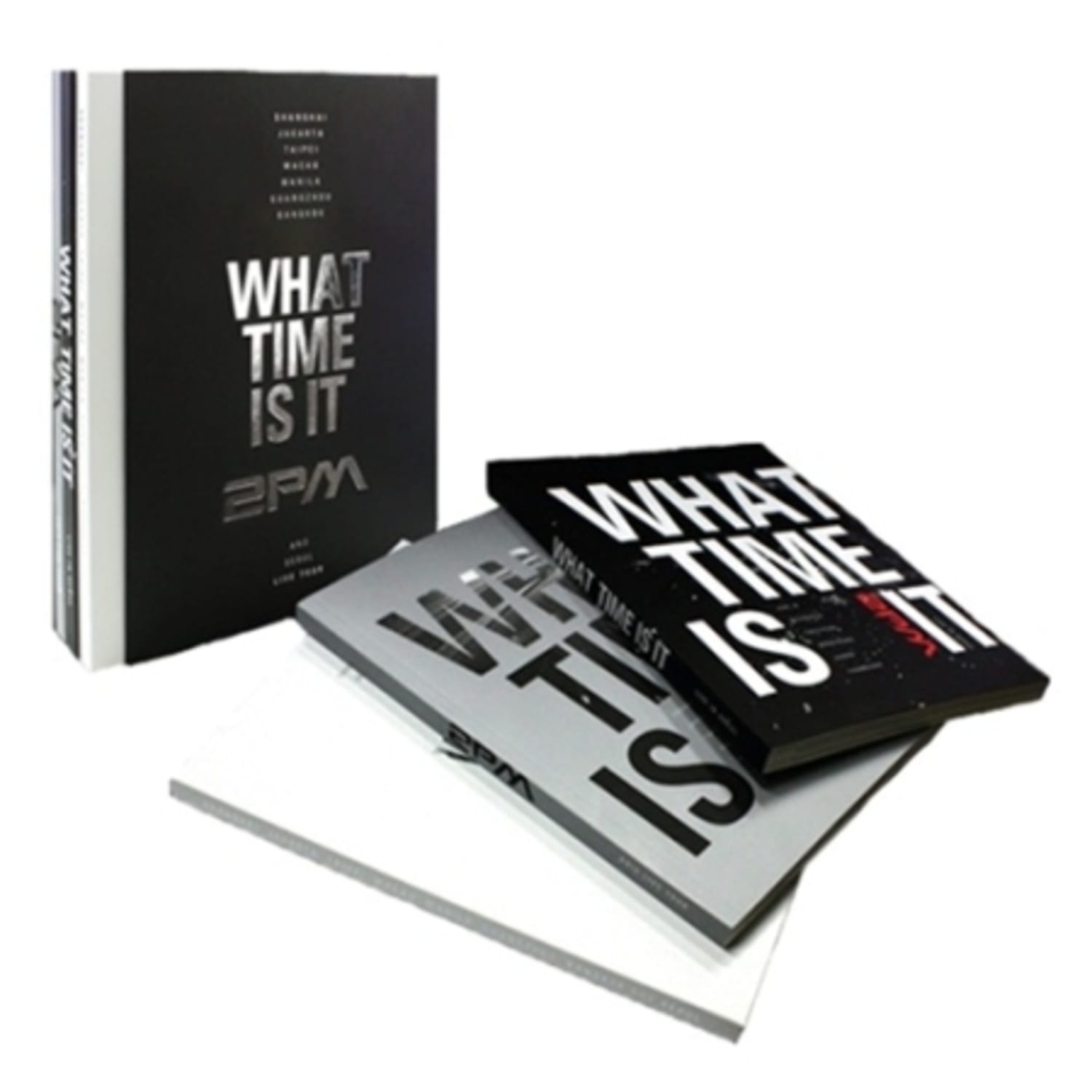 2PM - 2PM LIVE TOUR DVD [WHAT TIME IS IT] (3 DISC)