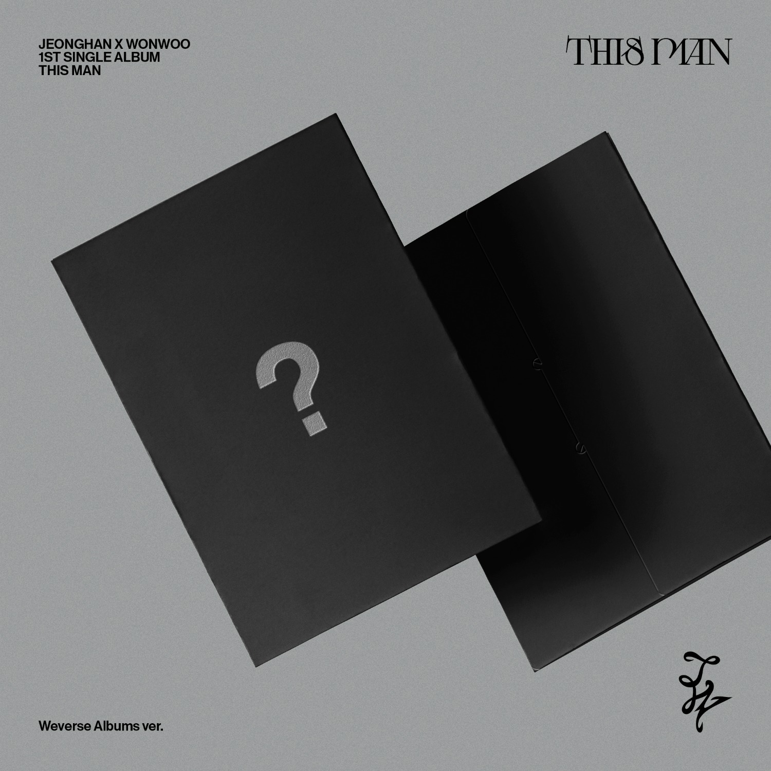 [특전증정] 정한X원우 (SEVENTEEN) - 1st Single Album [THIS MAN] (Weverse Albums ver.) **코스터 1종 증정