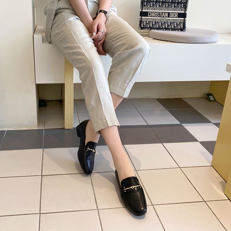 소보제화 공식 온라인스토어 여성 레베카 골드 장식 페니로퍼 2.5cm