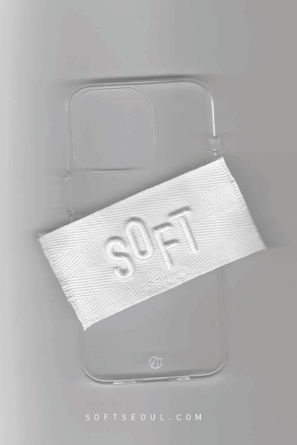 SOFT TAPE JELLY PHONE CASE_WHITE