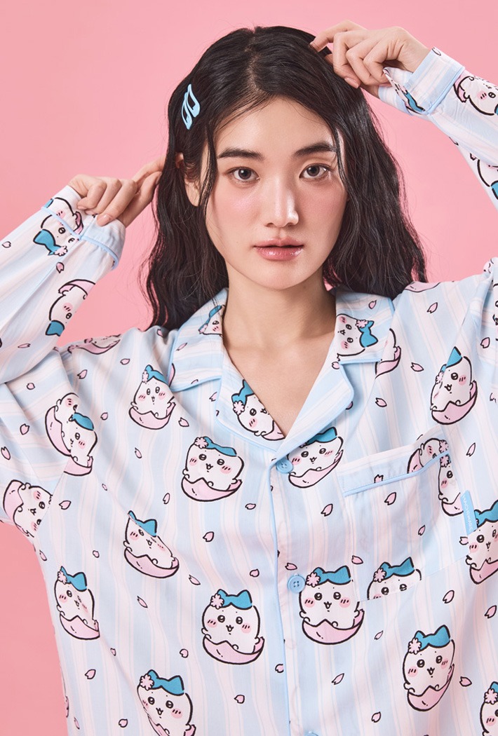 [먼작귀] 긴팔 파자마(LIGHT BLUE)_SPPPG23U06