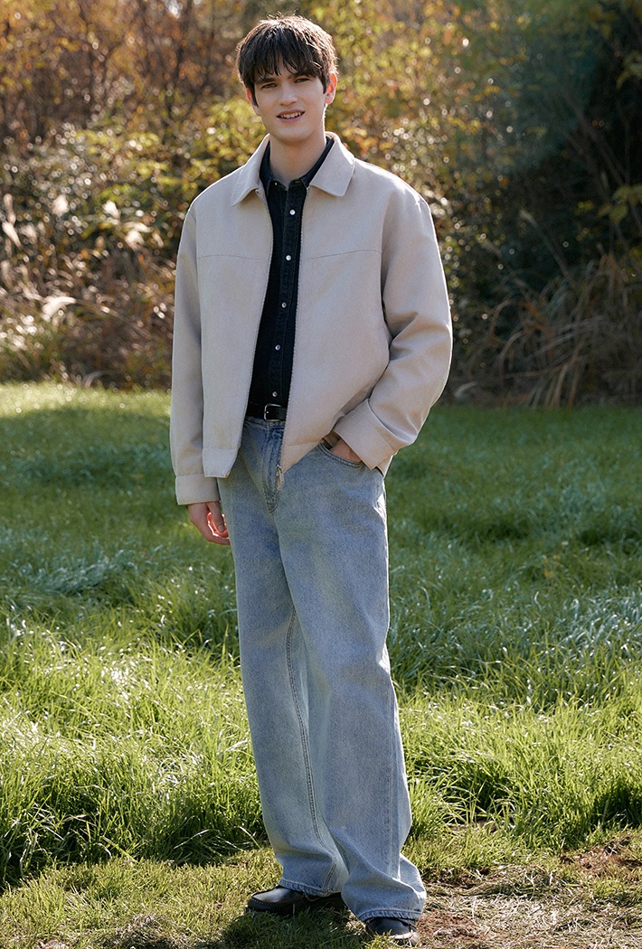 [신세틱레더] 스웨이드 재킷_SPJLG12M01