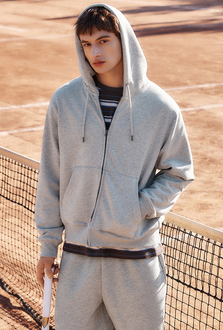 [프렌치테리] 2-WAY 후드 집업_SPMZG23C01