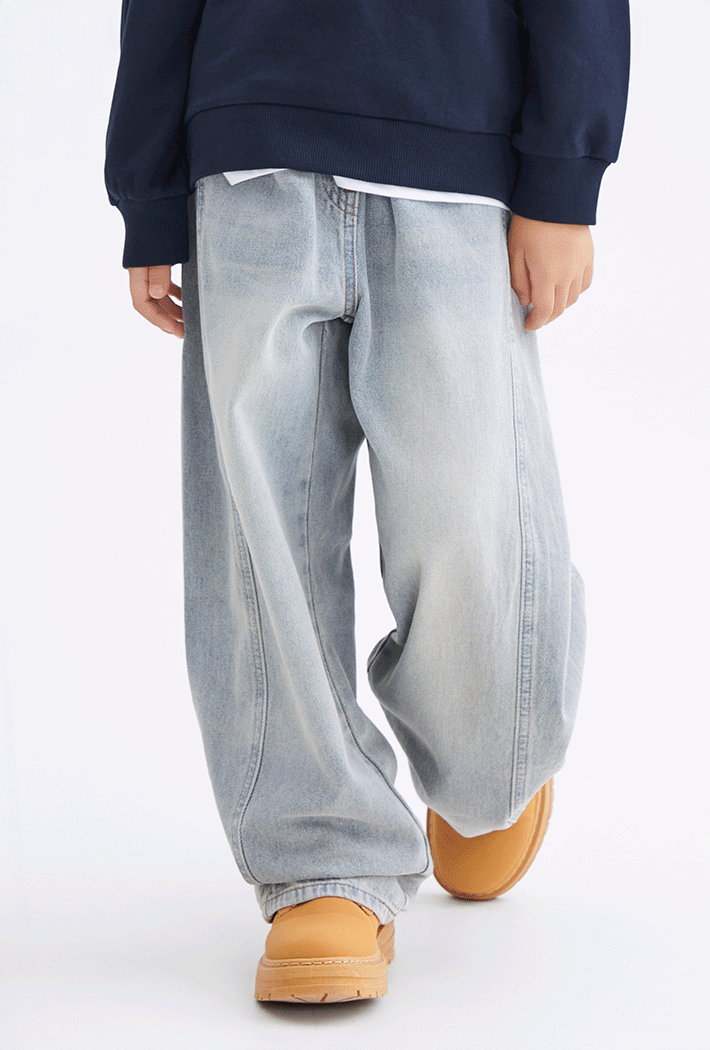 [키즈] 벌룬 와이드 진_SPTJG23KU5