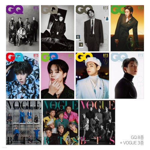 [READY STOCK] BTS - VOGUE &amp; GQ Magazine (JAN 2022)
