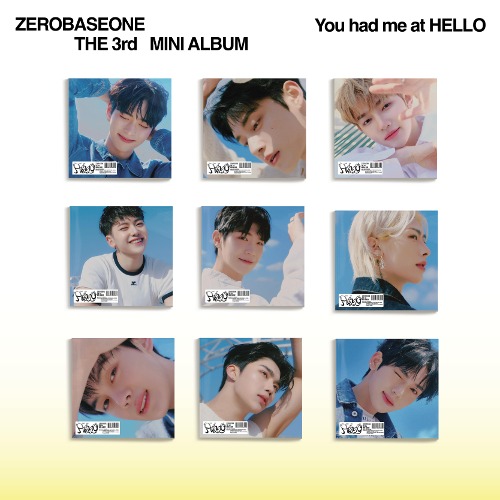 ZEROBASEONE - 3rd Mini Album &#039;You had me at HELLO&#039; Digipack ver (Set)