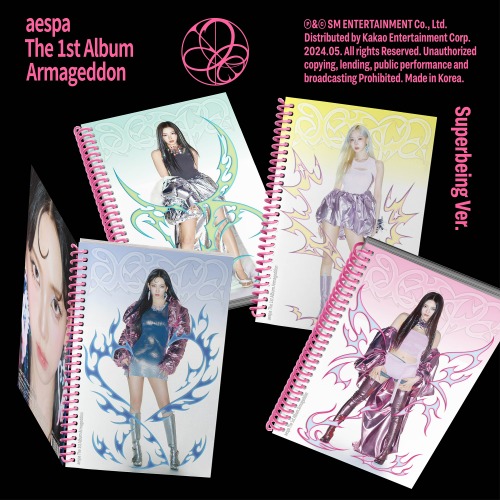 aespa - 1st Full Album [Armageddon] (Superbeing Ver.) (Set)