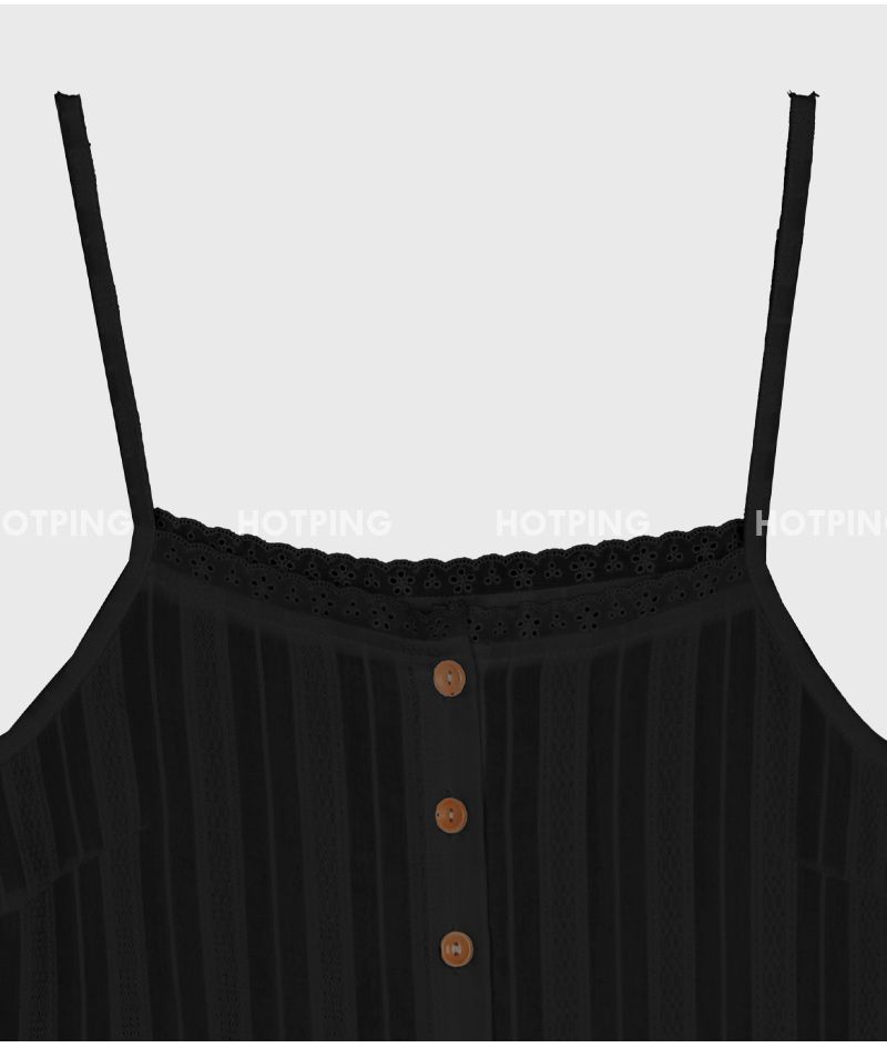폴리니 코튼 레이스 레이어드 뷔스티에 미니원피스