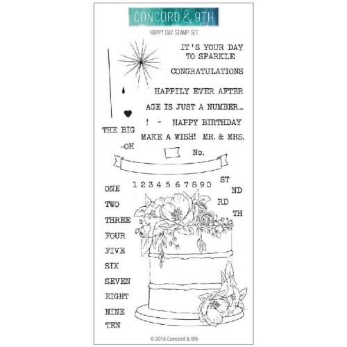 Clear Stamps- Happy Day(10108)