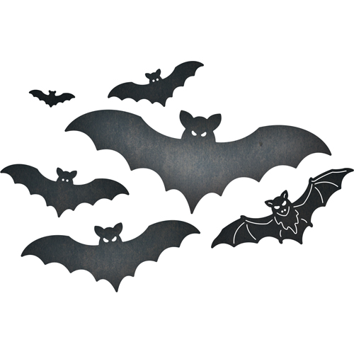 (B596) Bat Family (Set of 6)