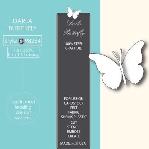 (7-98264) Dies- Darla Butterfly