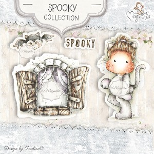 (S1904_SH19)- Spooky Art Stamp Kit