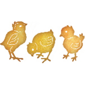 (B-528) Chicks (Set of 3)