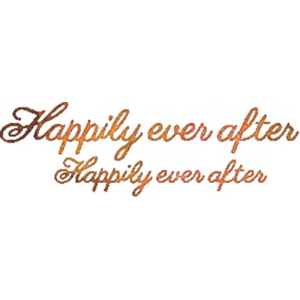 (B-542) Happily Ever After (Set of 2)