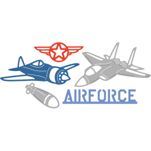 (B512) Airforce (Set of 5)