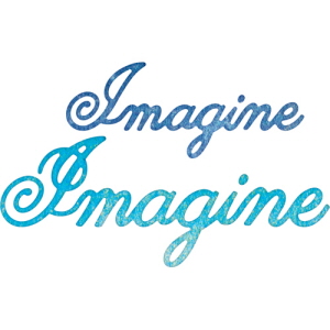 (B619) Imagine (Set of 2)